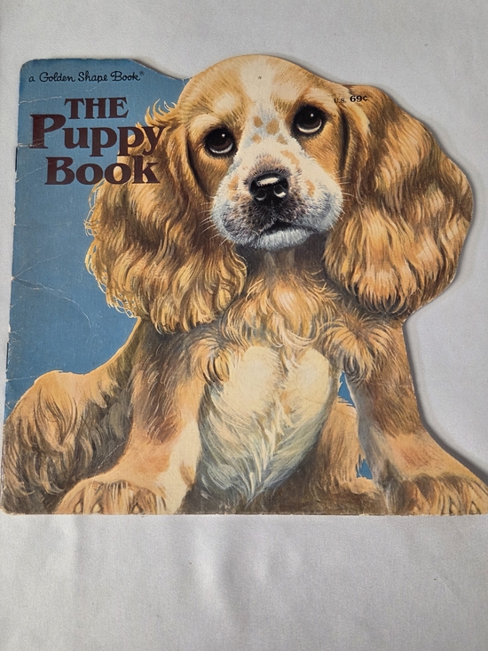 Golden Books Other - Vintage The Puppy Book Golden Shape Children Storybook Illustrated Picture Book